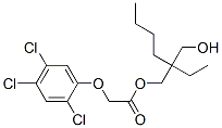 (2,4,5-Trichlorophenoxy)acetic acid 2-ethyl-2-(hydroxymethyl)hexyl ester CAS#: 25417-35-0