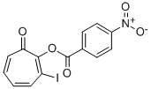 2,4,6-CYCLOHEPTATRIEN-1-ONE, 2-HYDROXY-3-IODO-, p-NITROBENZOATE CAS#: 2961-87-7
