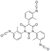 (2,4,6-trioxotriazine-1,3,5(2H,4H,6H)-triyl)tris(methyl-m-phenylene) isocyanate CAS#: 26603-40-7