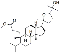 (24S)-20,24-Epoxy-25-hydroxy-3,4-secodammaran-3-oic acid methyl ester CAS#: 21671-02-3