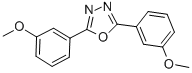 2,5-BIS(3-METHOXYPHENYL)-1,3,4-OXADIAZOLE CAS#: 19748-58-4