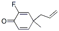 2,5-Cyclohexadien-1-one, 2-fluoro-4-methyl-4-(2-propenyl)- (9CI) CAS#: 25414-32-8