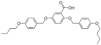2,5-DI(4-BUTYLOXYBENZYLOXY)BENZOIC ACID CAS#: 205689-93-6