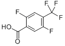 2,5-DIFLUORO-4-(TRIFLUOROMETHYL)BENZOIC ACID CAS#: 261945-05-5