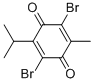 2,5-Dibromo-3-isopropyl-6-methylbenzoquinone CAS#: 29096-93-3