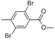 2,5-Dibromo-4-methylbenzoic acid methyl ester CAS#: 245549-92-2