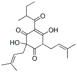 2,5-Dihydroxy-2,6-bis(3-methyl-2-butenyl)-4-(2-methyl-1-oxobutyl)-4-cyclohexene-1,3-dione CAS#: 28374-89-2