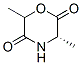 2,5-Morpholinedione,3,6-dimethyl-,(3S)-(9CI) CAS#: 202923-63-5