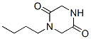 2,5-Piperazinedione,1-butyl-(8CI,9CI) CAS#: 16350-85-9