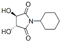 2,5-Pyrrolidinedione, 1-cyclohexyl-3,4-dihydroxy-, (3R,4R)- (9CI) CAS#: 208922-82-1