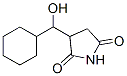 2,5-Pyrrolidinedione, 3-(cyclohexylhydroxymethyl)- (9CI) CAS#: 259219-02-8