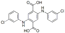 2,5-bis(3-chlorophenylamino)terephthalic acid CAS#: 28294-55-5