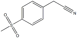 4-(METHYLSULFONYL)PHENYLACETONITRILE CAS#: 25025-07-4