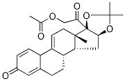 16α,17,21-Trihydroxy-pregna-1,4,9(11)-triene-3,20-dione Cyclic 16,17-Acetate with Acetone CAS#: 25092-28-8