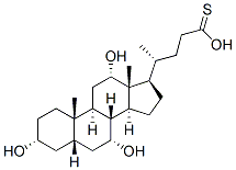 3α,7α,12α-Trihydroxy-5β-cholane-24-thioic acid CAS#: 25151-67-1