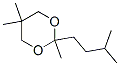 2,5,5-trimethyl-2-(3-methylbutyl)-1,3-dioxane CAS#: 13273-85-3