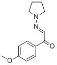 4'-Methoxy-α-(1-pyrrolidinylimino)acetophenone CAS#: 25555-21-9