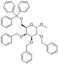 Methyl-6-O-trityl-2,3,4-tri-O-benzyl-α-D-galactopyranoside CAS#: 2595-06-4