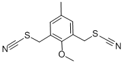2,6-BIS(THIOCYANATOMETHYL)-4-METHYLANISOLE CAS#: 206559-38-8