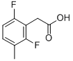 2,6-DIFLUORO-3-METHYLPHENYLACETIC ACID CAS#: 261943-97-9
