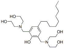 2,6-bis[[bis(2-hydroxyethyl)amino]methyl]-4-nonylphenol CAS#: 20073-51-2