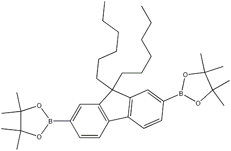 2,7-Bis(4,4,5,5-tetramethyl-1,3,2-dioxaborolan-2-yl)-9,9-dihexylfluorene CAS#: 254755-24-3