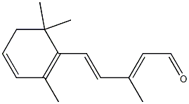 (2E,4E)-3-Methyl-5-(2,6,6-triMethyl-1,3-cyclohexadien-1-yl)-2,4-pentadienal CAS#: 25528-87-4