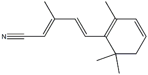(2E,4E)-3-Methyl-5-(2,6,6-triMethyl-1,3-cyclohexadien-1-yl)-2,4-pentadienenitrile CAS#: 20109-91-5