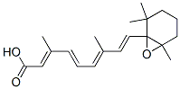 (2E,4E,6E,8E)-3,7-Dimethyl-9-(2,2,6-trimethyl-7-oxabicyclo[4.1.0]hept- 1-yl)-2,4,6,8-nonatetraenoic acid CAS#: 13100-69-1