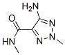 2H-1,2,3-Triazole-4-carboxamide, 5-amino-N,2-dimethyl- CAS#: 24660-62-6