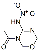 2H-1,3,5-Oxadiazin-4-amine, 3-acetyl-3,6-dihydro-N-nitro- (9CI) CAS#: 203515-08-6