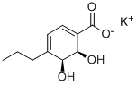 (2R,3S)-1-CARBOXY-4-PROPYL-2,3-DIHYDROXY-CYCLOHEXA-4,6-DIENE, POTASSIUM SALT, BALANCE SODIUM SALT, 93 CAS#: 205652-51-3