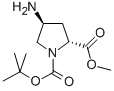 (2R,4S)-1-tert-Butyl 2-methyl 4-aminopyrrolidine-1,2-dicarboxylate CAS#: 254881-77-1