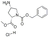 (2S,4S)-1-CBZ-4-aMino Pyrrolidine-2-carboxylic acid Methylester-HCl CAS#: 207304-86-7