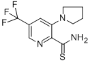 3-(1-PYRROLIDINYL)-5-(TRIFLUOROMETHYL)PYRIDINE-2-CARBOTHIOAMIDE CAS#: 257287-82-4