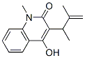 3-(1,2-Dimethyl-2-propenyl)-4-hydroxy-1-methylquinolin-2(1H)-one CAS#: 20105-23-1