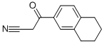 3-(1,2,3,4-Tetrahydronaphthalen-6-yl)-3-oxopropanenitrile, 3-(5,6,7,8-Tetrahydro-2-naphthyl)-3-oxopropionitrile CAS#: 2623-25-8