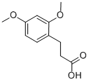 3-(2 4-DIMETHOXYPHENYL)PROPIONIC ACID CAS#: 22174-29-4