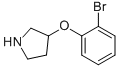 3-(2-Bromo-phenoxy)-pyrrolidine CAS#: 21767-18-0