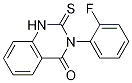 3-(2-Fluorophenyl)-2-thioxo-2,3-dihydroquinazolin-4(1H)-one CAS#: 23892-21-9