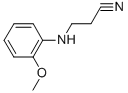 3-(2-METHOXY-PHENYLAMINO)-PROPIONITRILE CAS#: 27472-15-7