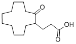 3-(2-OXOCYCLODODECYL)PROPANOIC ACID CAS#: 22575-75-3