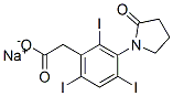 3-(2-Oxo-1-pyrrolidinyl)-2,4,6-triiodophenylacetic acid sodium salt CAS#: 21762-02-7
