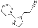 3-(2-Phenyl-1H-imidazol-1-yl)propanenitrile CAS#: 23996-12-5