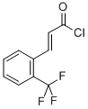 3-(2-TRIFLUOROMETHYL-PHENYL)-ACRYLOYL CHLORIDE CAS#: 209619-25-0