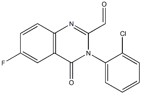 3-(2-chlorophenyl)-6-fluoro-4-oxo-3,4-dihydroquinazol ine-2-carb CAS#: 217942-80-8