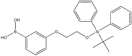 (3-(2-((tert-butyldiphenylsilyl)oxy)ethoxy)phenyl)boronic acid CAS#: 227306-39-0
