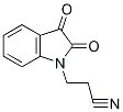 3-(2,3-dioxo-2,3-dihydro-1H-indol-1-yl)propanenitrile CAS#: 253786-56-0