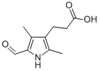 3-(2,4-DIMETHYL-5-FORMYL-1H-PYRROLE-3-YL)PROPANOIC ACID CAS#: 1133-96-6
