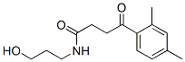 3-(2,4-Dimethylbenzoyl)-N-(3-hydroxypropyl)propionamide CAS#: 20381-03-7